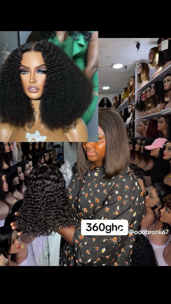 4x4 wet curls - Black